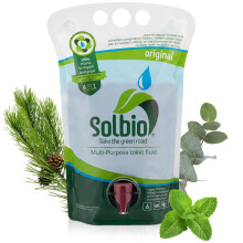 Solbio Organic Caravan & Motorhome Toilet Treatment XL (1.6L) - 100% Natural, Chemical-Free, Odour Eliminator, Septic Safe, 4-in-1 Eco-Friendly Probi