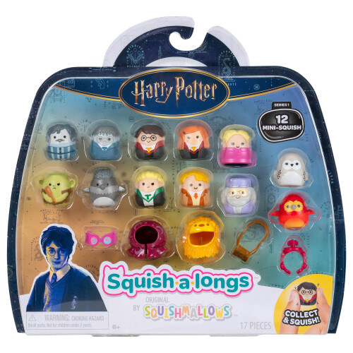 Squish-a-longs “Harry Potter” Mini-Squish + Accessory 12-Pack 1