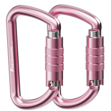 3inch Carabiner Clips Heavy Duty, carabina Hooks, Auto-Locking caribena, Aluminium Carabiners, Quick Release karabiner for Hammocks, Key, Swing, Camp