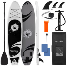 SereneLife Inflatable Stand Up Paddle Board, SUP Board- Paddleboards for Adults & Youth, Surfing Board Kit, 0.63cm Thick Standup Paddleboarding, Non-