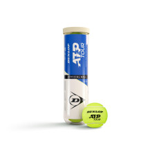 DUNLOP tennis ball ATP Tour - for sand, hard court and turf (4 balls)