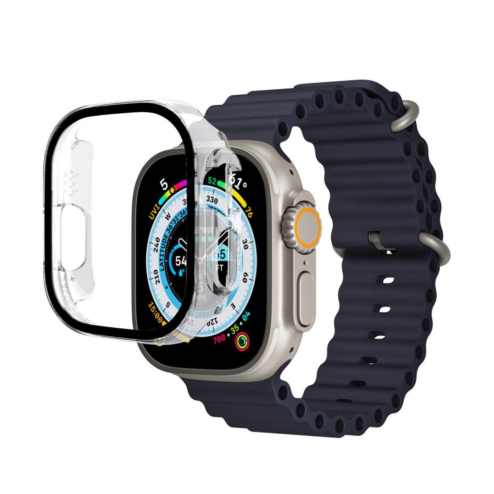 Estuff Titan Shield Full Body Screen Protector For Apple Watch Ultra - Clear 5715063015377