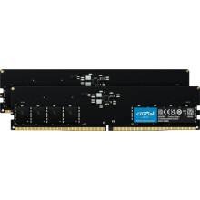 Crucial 32GB Kit (2 x 16GB) DDR5-4800 UDIMM CAS latency 40 1.1V