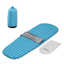 Bestway AlpineLite Insulated Sleeping Mat, Inflatable Sleeping Pad for Camping, Hiking & Backpacking, Compact, Lightweight with Pump Sack