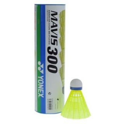 Yonex Yonex Mavis 300 Badminton Cork base Shuttlecocks Yellow -