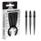 winmau WINMAU - Switch Points - Carbon Steel Tip - Threaded Rapid-Change Mechanism - 1 Set per Pack - Smooth Black Effect 40mm - Professional Darts Accessor 1