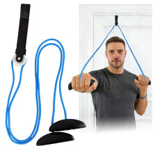 Audasi Shoulder Pulley, Shoulder Exercise Pulley Multi Use Pulleys for Shoulder Rehab Over Door Home Pulley System Arm Rehabilitation Exercise for Fr