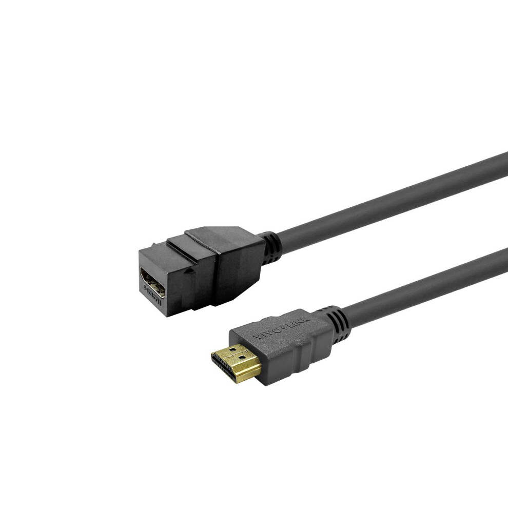 Vivolink Pro Keystone Hdmi Female To Hdmi Male 2M Black 5715063744819
