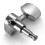 6 Pieces Silver Guitar Tuner with 6 String Acoustic Guitar Nut Saddle Part + 2X String Winder +12X Bridge Pins Kit 7