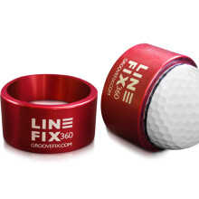 GrooveFix LineFix360 Ball Line marker (Red)