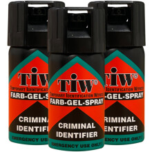 2in1 Self-Defence Spray and Criminal Identifier. 3 UNITS. UK Police used brand TiW TW1000. UK Legal alternative to Pepper Spray, Taser, Mace. (3 x 40