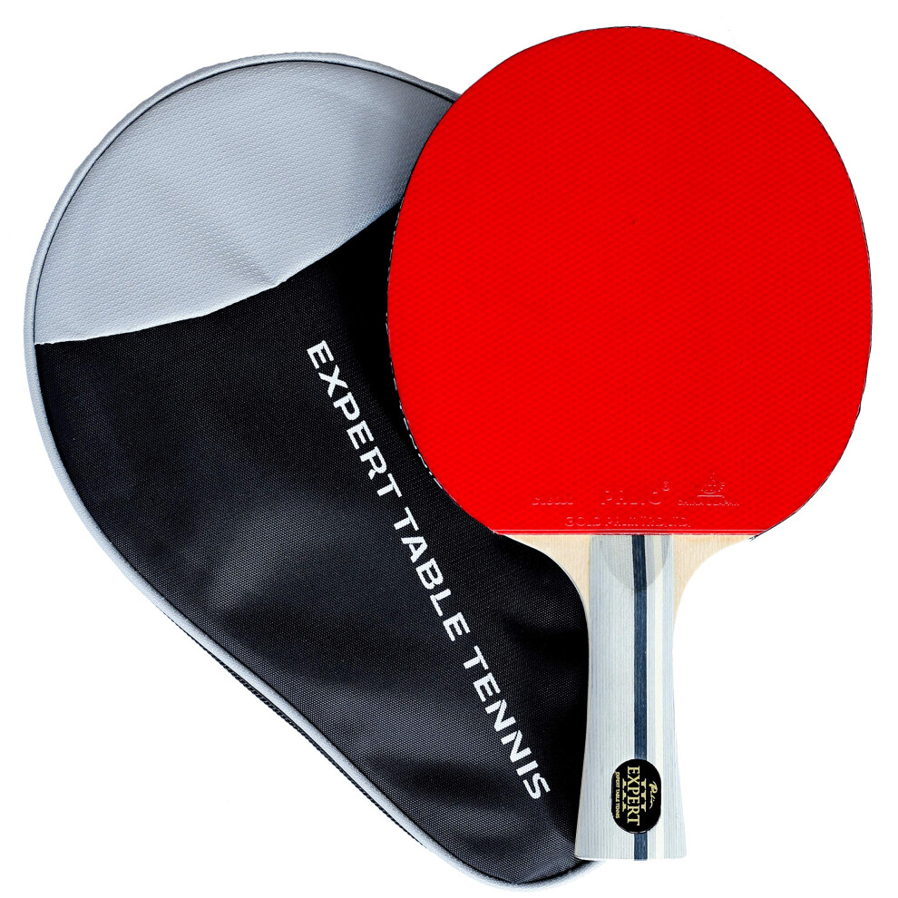 Photos - Tennis / Squash Ball Palio Expert 3.0 Table Tennis Bat & Case | ITTF Approved High-Performance Ping Pong Racket for Beginners | Maximum Spin & Co