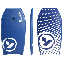 Yello Corp Bodyboards 33’’/37’’/42’’ with Adjustable Wrist Leash for Kids and Adults, Lightweight Bodyboard with XPE Deck, Crescent Tail a