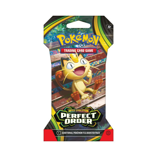 Pokémon Pokemon TCG: Mega Evolutions - Perfect Order Sleeved Booster Pack - 10 Cards 1