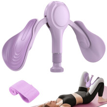 Pelvic Floor Muscle Trainer for Women Men, 7-32kg Inner Thigh Exerciser Kegel Pelvic Floor Trainer, Thigh Trainer Leg Exerciser for Postnatal Recover
