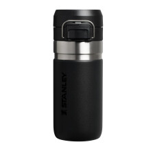 STANLEY 1913 Quick Flip Stainless Steel Water Bottle 0.47L - Keeps Cold For 7 Hours - Leakproof - BPA-Free Thermal Flask - Dishwasher Safe - Cup Hold
