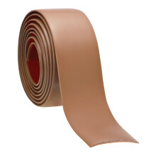 PATIKIL Self Adhesive Floor Transition Strip 4cm x 3 Meters Vinyl Flat Divider Flooring for Joining Floor Gaps Carpet Transition Floor Tiles, Brown