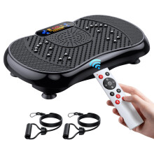 PBYRD Vibration Plate Exercise Machine, Lymphatic Drainage Machine for Weight Loss, Full Body Workout Vibrate Fitness Platform with 5 Program Modes ,