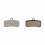 Shimano Shimano D03s Resin Brake Pads With Spring One Size 1
