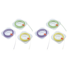 Set van 6 Tandheelkundige Polijststrips, Tandenslijpgereedschap, 4 mm Breed, 20μm/30μm/50μm Tandenpolijststrips