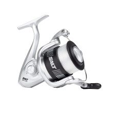 Shakespeare SALT Spinning Reel – Saltwater Fishing Reel Pre-Spooled with Mono Fishing Line | Corrosion-Resistant Body & Stainless Bearings | Ideal f