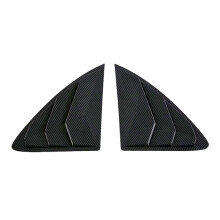 Rear Side Window Louvers for E Class W214 2024 Accesories Air Vent Scoop Louvers Trim ABS Carbon Fiber