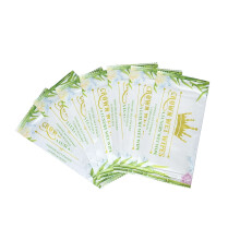 100 x Individual Sachet Wet Wipes Camping Festivals Backpacking Loo Car Travel Indivdually Packed Small Package Packaged Water Pocket Medium to Large