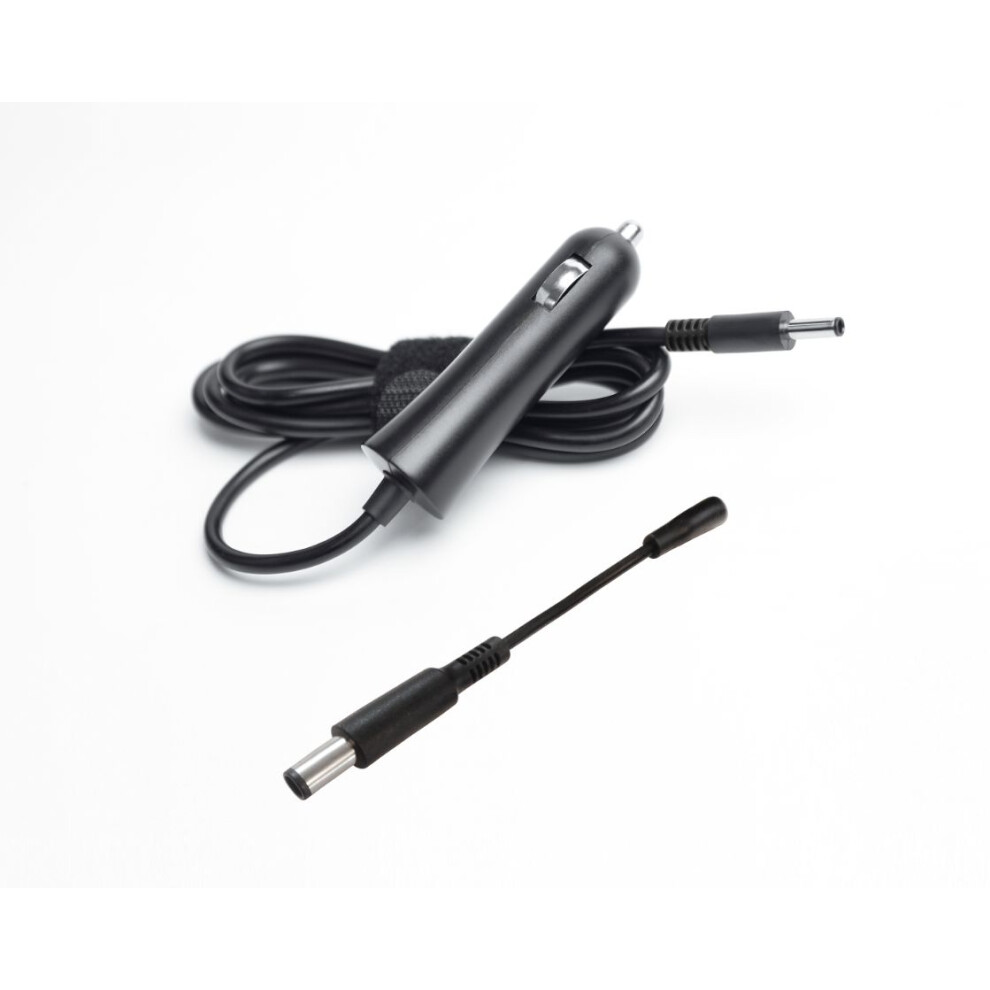 Coreparts Car Adapter For Dell 90W 19.5V 4.6A Plug:4.5*3.0 With A Converter From 4.5*3.0 To 7.4*5.0 (See Picture) 5706998883001