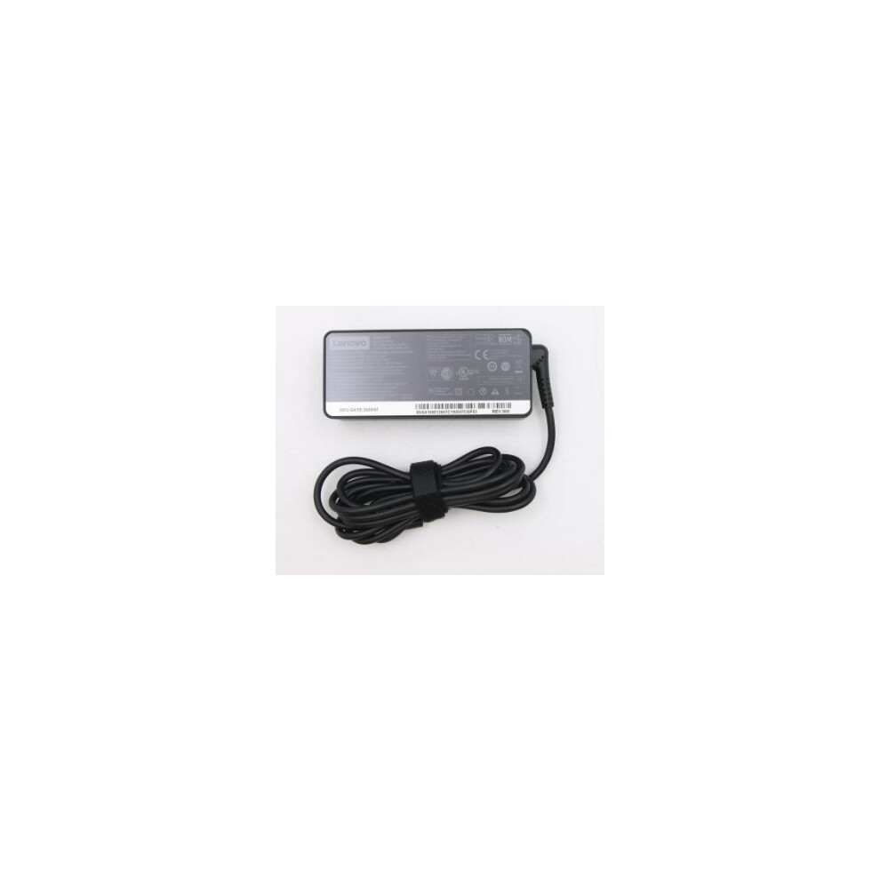 Lenovo 65W Ac Power Adapter With Usb Type-C Interface 20V Output Compatible With Various Thinkpad And Yoga Models.