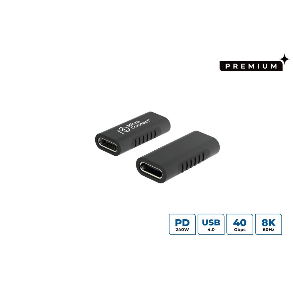 Microconnect Premium Usb4 40G 240W Adapter Female-Female 5704174892113
