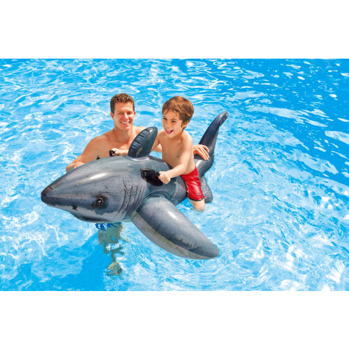 Intex Intex Great Multicolour Shark Ride-On - Inflatable mount - 72 x 68 cm 2