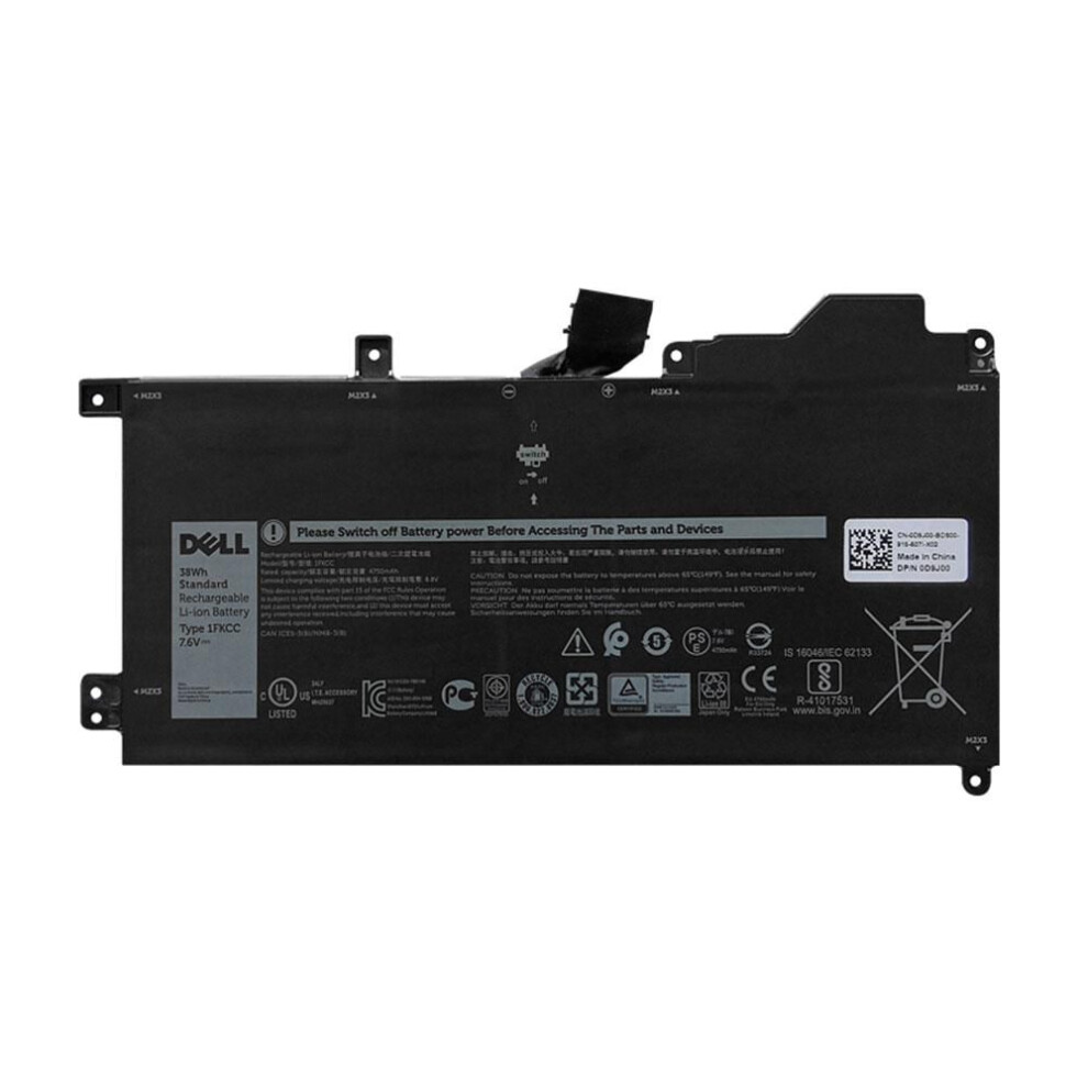 Dell Battery 38Whr 2 Cell Lithium Ion
