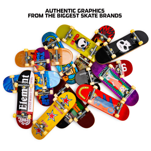 Tech Deck Tech Deck, 96-mm Fingerboard with Authentic Designs, For Ages 6 and Up (Styles May Vary) 2