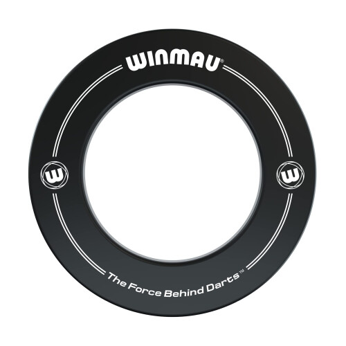 winmau WINMAU Printed Black Dartboard Surround, one size 1