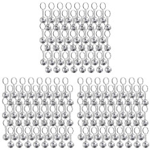144-Delige Set Discobal Sleutelhanger Spiegel Sleutelhanger Reflecterende Bal Sleutelhanger Hanger
