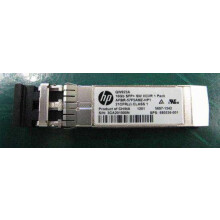 Hewlett Packard Enterprise 16Gb Fibre Channel SFP+ transceiver multi-mode fiber 850nm wavelength 100m range supports 4.25-14.025 Gbps data rates.