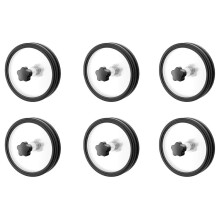 6pcs 12 Inch EP LP Vinyl Record Label Cleaning Protective Sleeve Protector Waterproof Label Sleeve Record Holder
