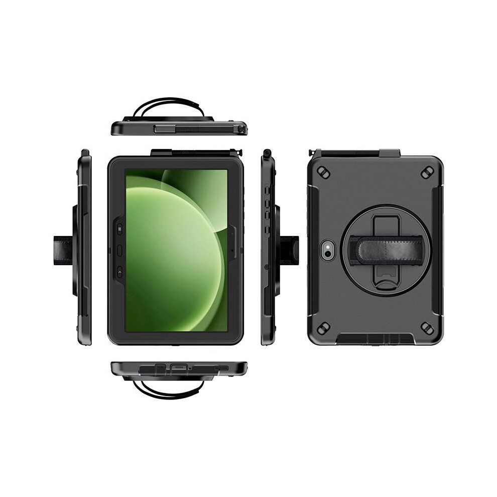 Estuff Galaxy Tab Active5 Pro/Active4 Pro Ohio Defender Case - Black 5715328138346