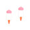 2Pcs Ceramic Mushroom Watering Spikes Automatic Plant Tool 3