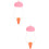 2Pcs Ceramic Mushroom Watering Spikes Automatic Plant Tool 6