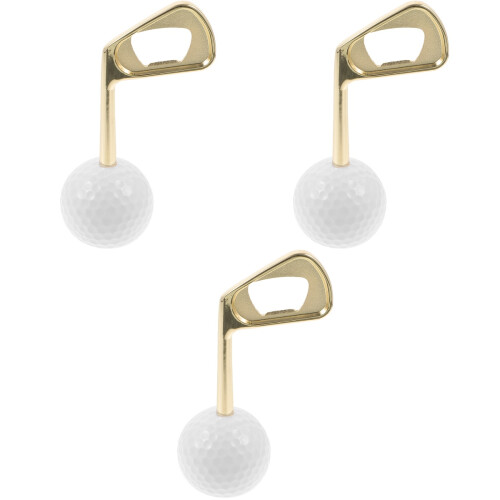 3Pièces Ouvre Golf Métal Caoutchouc Cadeau Original 1