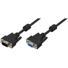 LOGON HD DSUB 15-pin Male / Female15 MetersFerrite Core