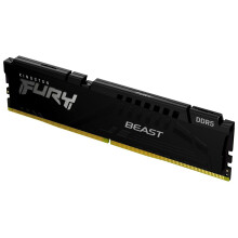 Kingston 16 GB DDR5 5600 MHz CL40 Non-ECC Unbuffered DIMM 1RX8 40-40-40 1.35V 288-pin 16Gbit Beast Black