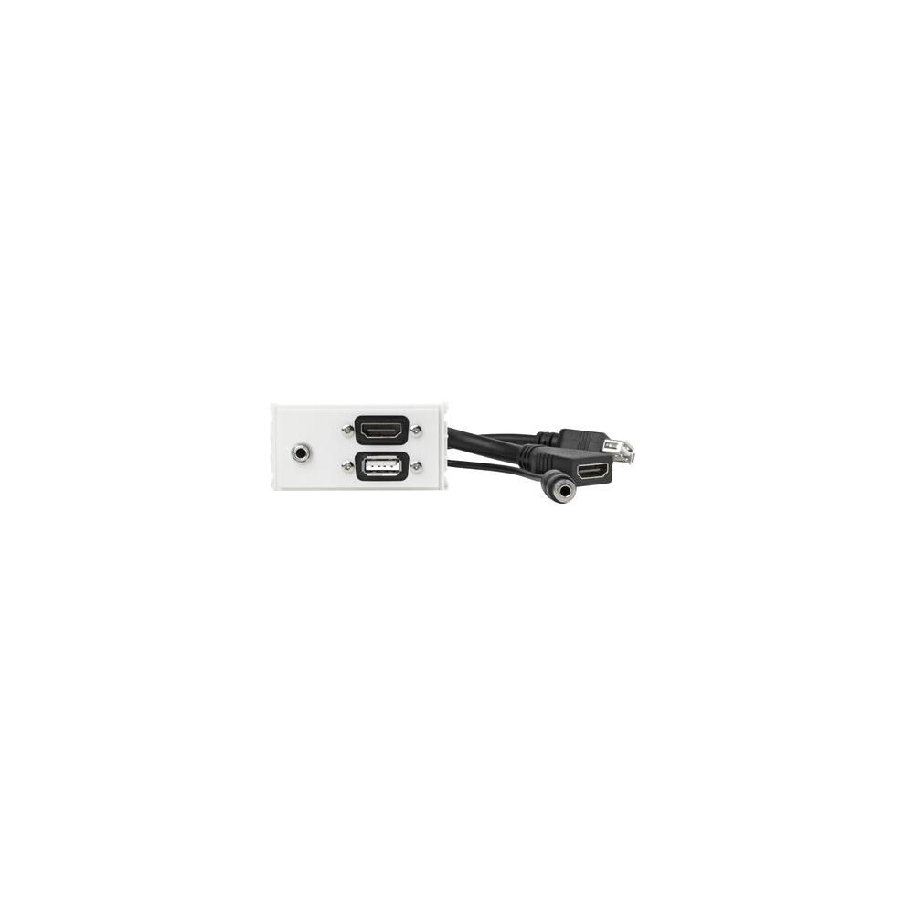 Vivolink Outlet Panel Hdmi + Usb2.0 + 3.5Mm White 5712505309230