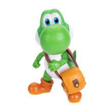 Jakks Pacific The Super Mario Galaxy Movie Yoshi 5" / 12.7cm Action Figure with Accessory, Officially Licensed, 20 Points of Articulation, Includes C