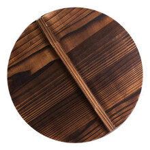 2Pcs Kitchen Wooden Pot Cover Handle Pan Lid Eco-Friendly Anti-Scalding Wood Baking Pot Lids Cover - 40Cm & 26Cm
