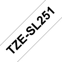 Brother Brother Pro Tape TZe-SL251 Self laminating tape - Black on White 24mm
