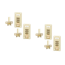 4Stk in Gold Für 3-Stelliges Metall