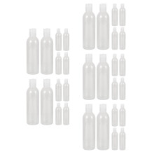 30Pièces Flacons Lotion Voyage Transparent Plastique Pression Étanche