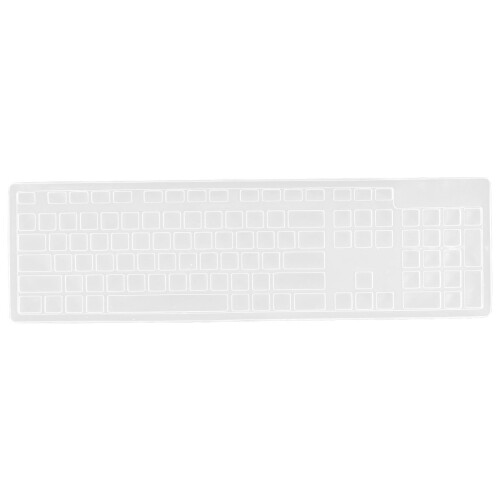 7Pièces Clavier Silicone Transparente Anti-Poussière Et Étanche